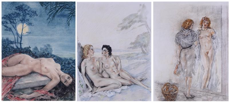 Edouard Jules Chimot (1880-1959) French (three) (1 of 7)