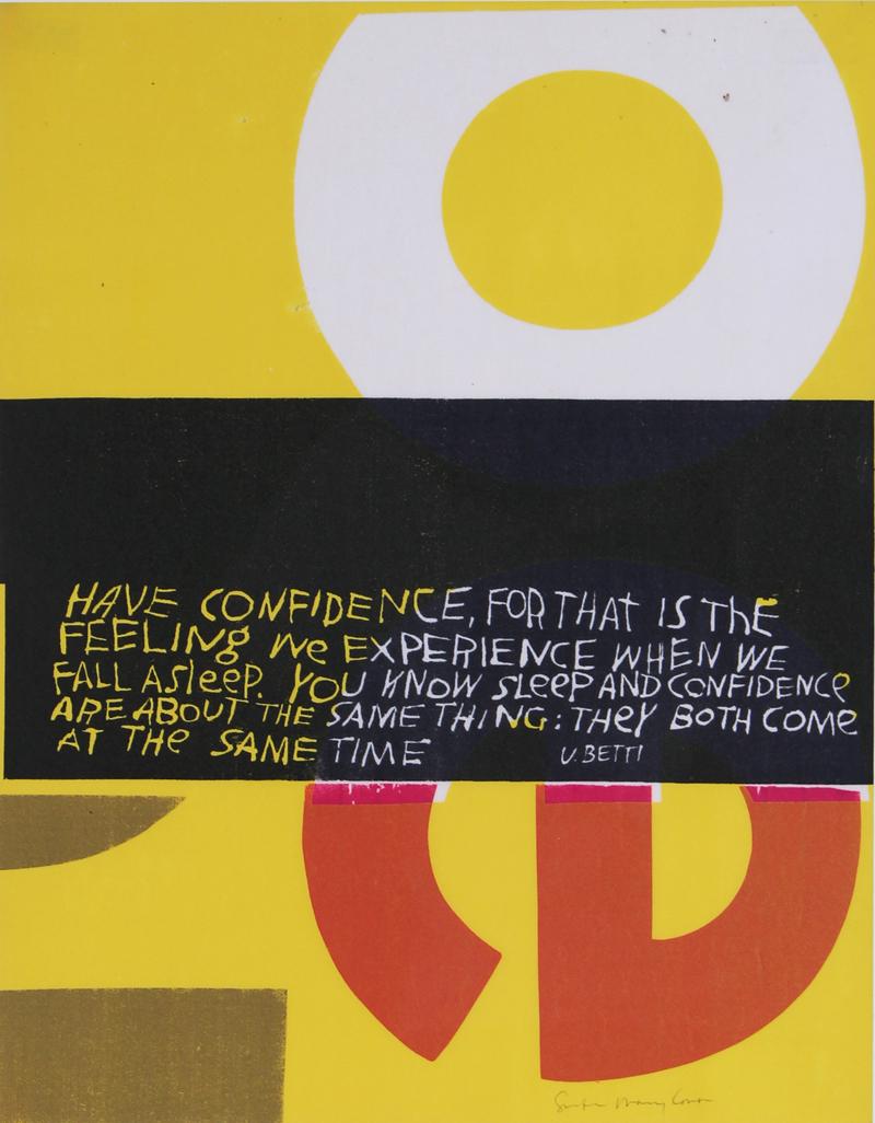 Sister Mary Corita Kent (1918-1986) Californian (1 of 3)