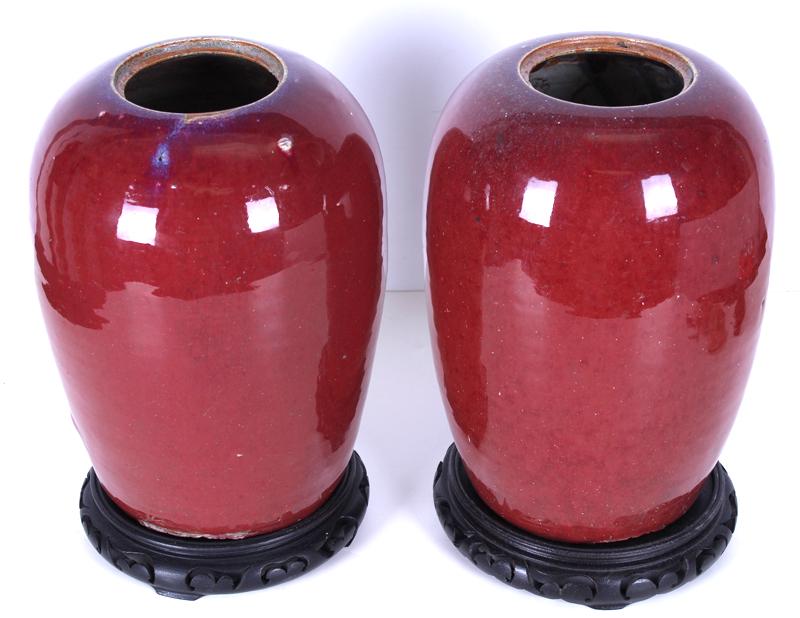 Chinese Oxblood Pottery (two) (1 of 3)