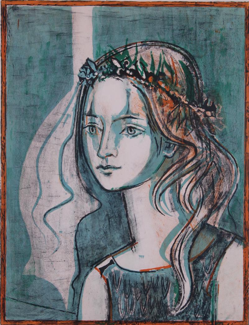 Francoise Gilot (b. 1921) French (1 of 3)