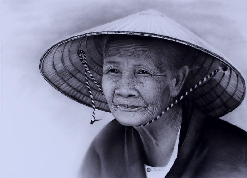 Photorealist Drawing (20th Century) (1 of 4)