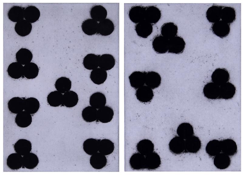 Donald Sultan (b. 1951) American (two) (1 of 5)