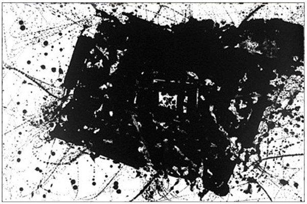 Sam Francis (1923-1994) American: UNTITLED (L.222; SF.221), 1977, lithograph, signed in pencil, from the numbered edition 20, sheet 28 x 43", printed by George Page, published by The Litho Shop, two specks on back, a few soft handling