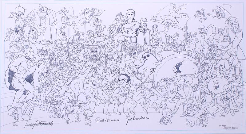 Hanna-Barbera Studios  design by Iwao Takamoto (1 of 3)