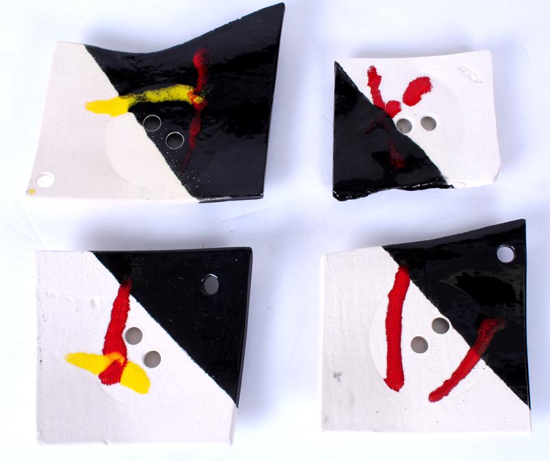 Peter Shire Studio  (b. 1947) California  (four) (1 of 8)