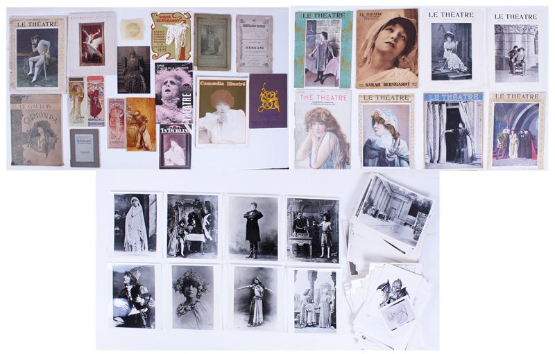 Sarah Bernhardt 19th/ 20th ephemera collection (200+) (1 of 4)