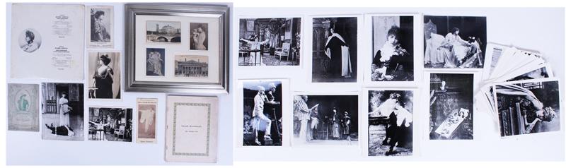 Sarah Bernhardt late 19th/ early 20th Century ephemera (1 of 3)