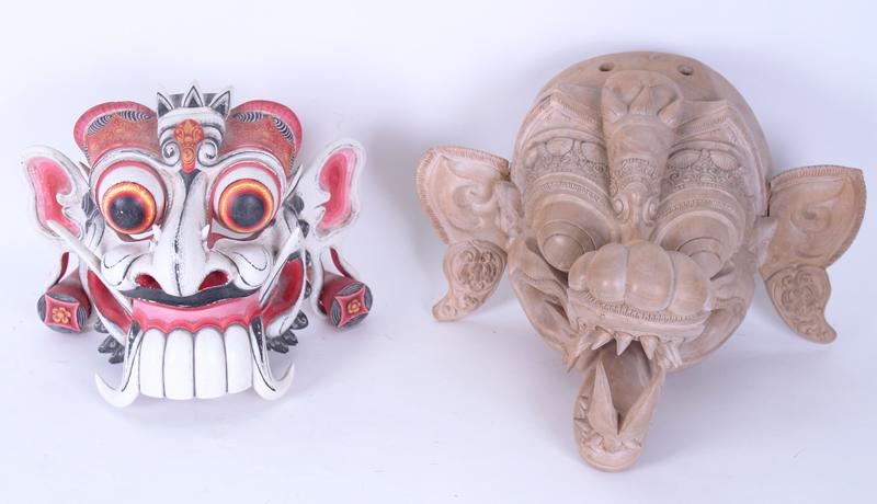 Indonesian Masks (two) (1 of 6)