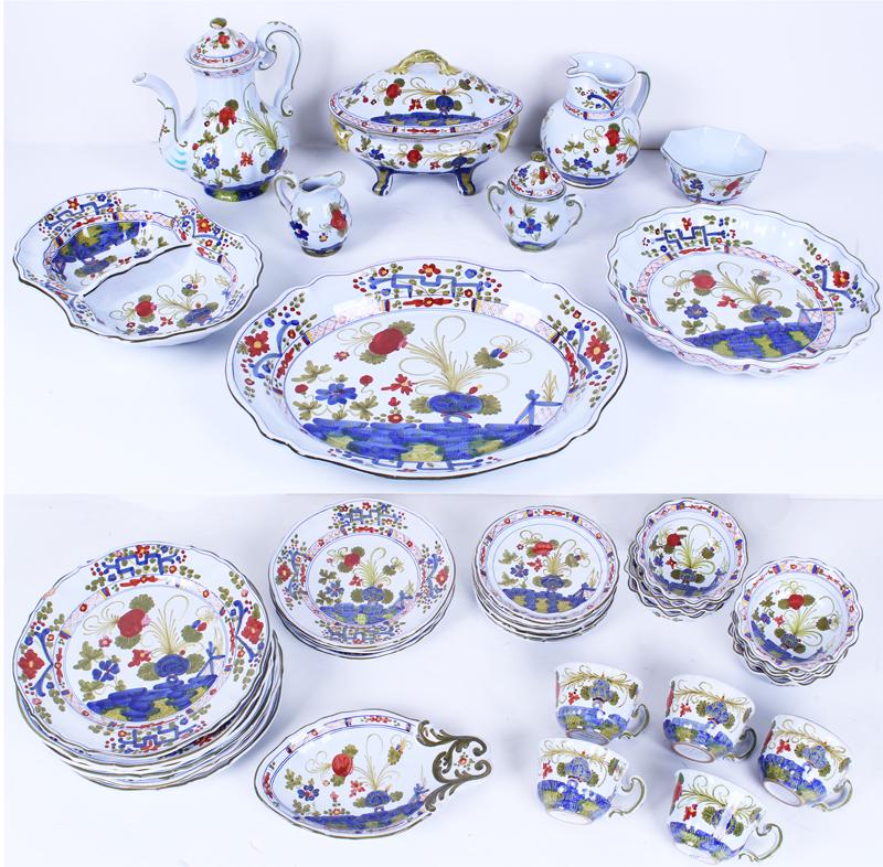 Italian Faenza Sigma Garofano Dinnerware (thirty-eight) (1 of 6)