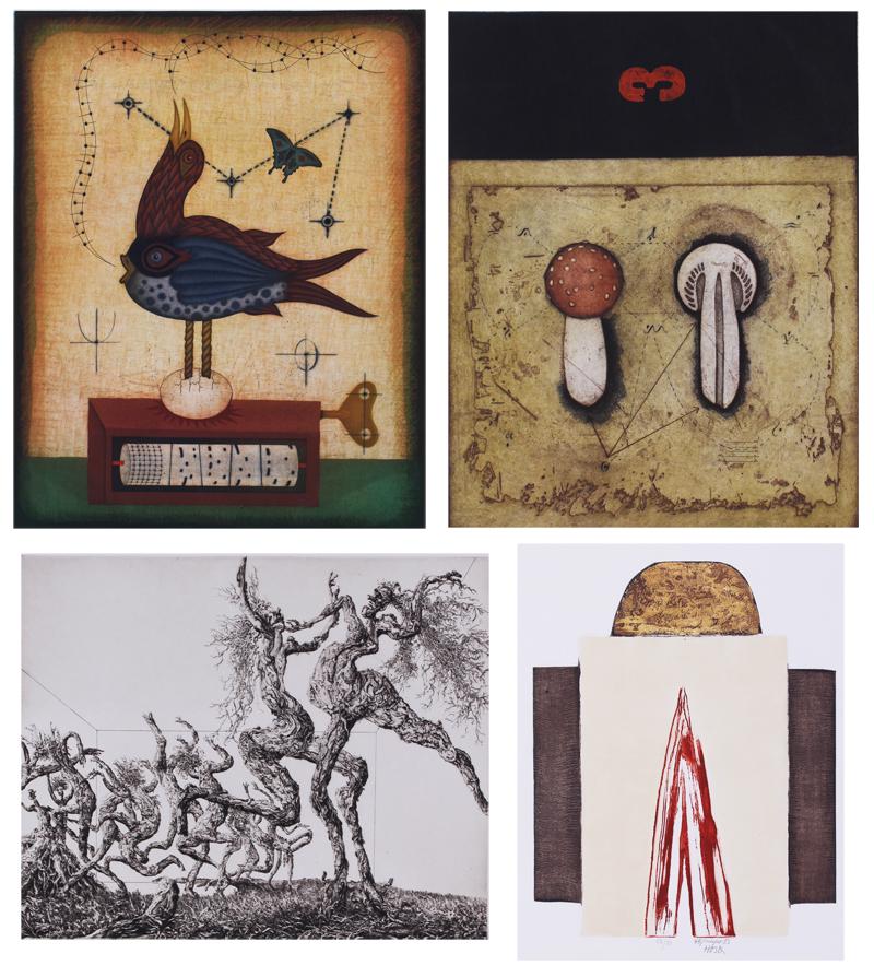 Tighe O’ Donoghue (b. 1942) Irish American, Hans (1 of 9)