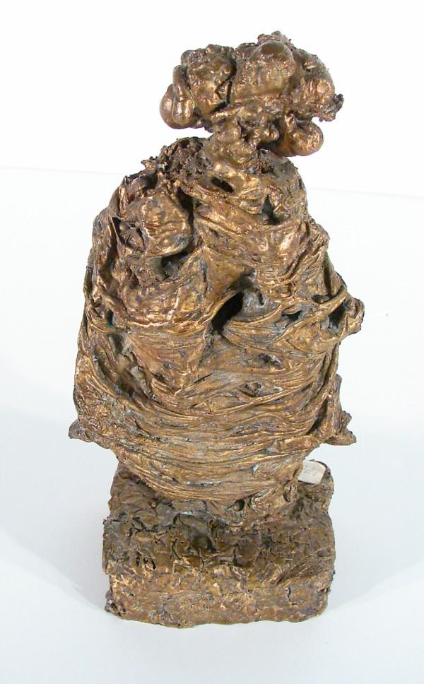 Helen Escobedo (b. 1936) Mexican: DANCER, 1966, cast bronze sculpture, signed and dated, 9 ½" tall. Provenance: B. Lewin Galleries, Palm Springs (lacking label but with inventory tag).