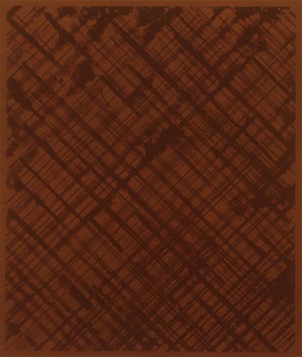 Ed Moses (b. 1926) American: ELOI-RICCO II, 1988, color lithograph, signed in pencil, from the numbered edition 50, image 12 ½ x 10 ½”, sheet 30 x 22”, with a small pale discoloration in the lower right corner, otherwise in