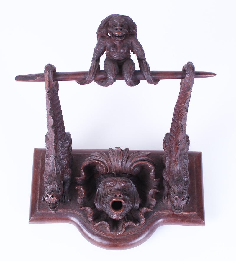 Decorative Wood Object (1 of 4)