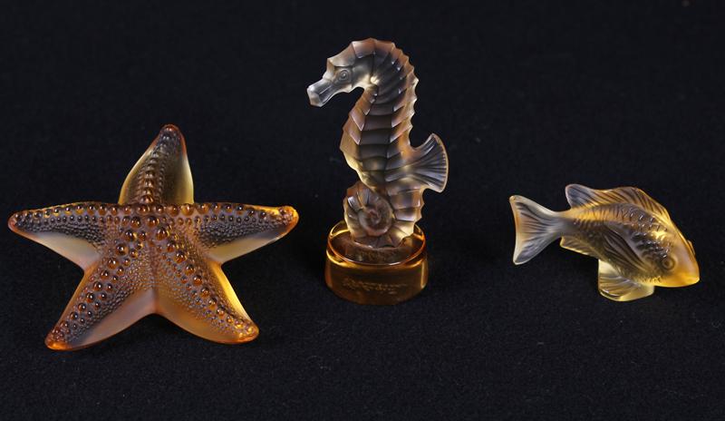 Lalique Crystal  (three) (1 of 10)