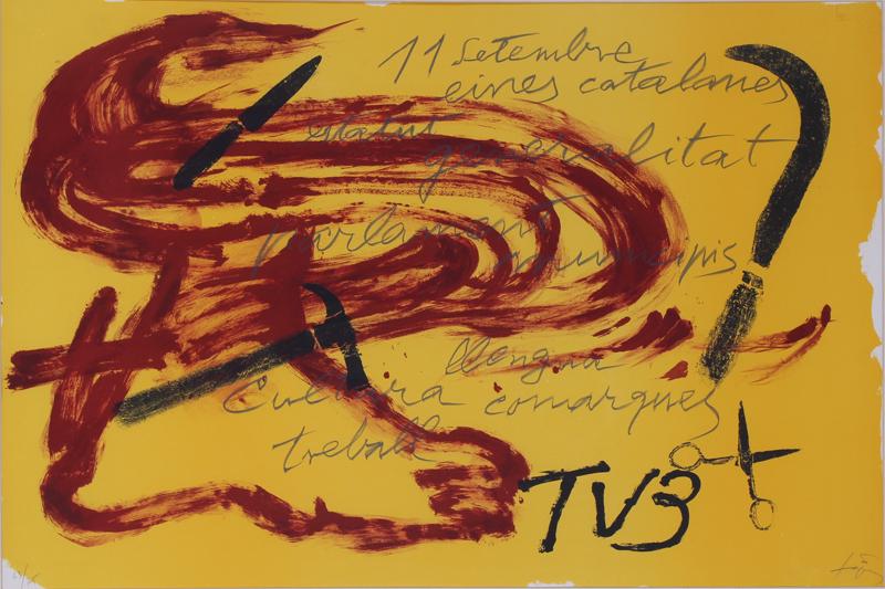 Antoni Tapies  (1923-2012) Spain (1 of 3)