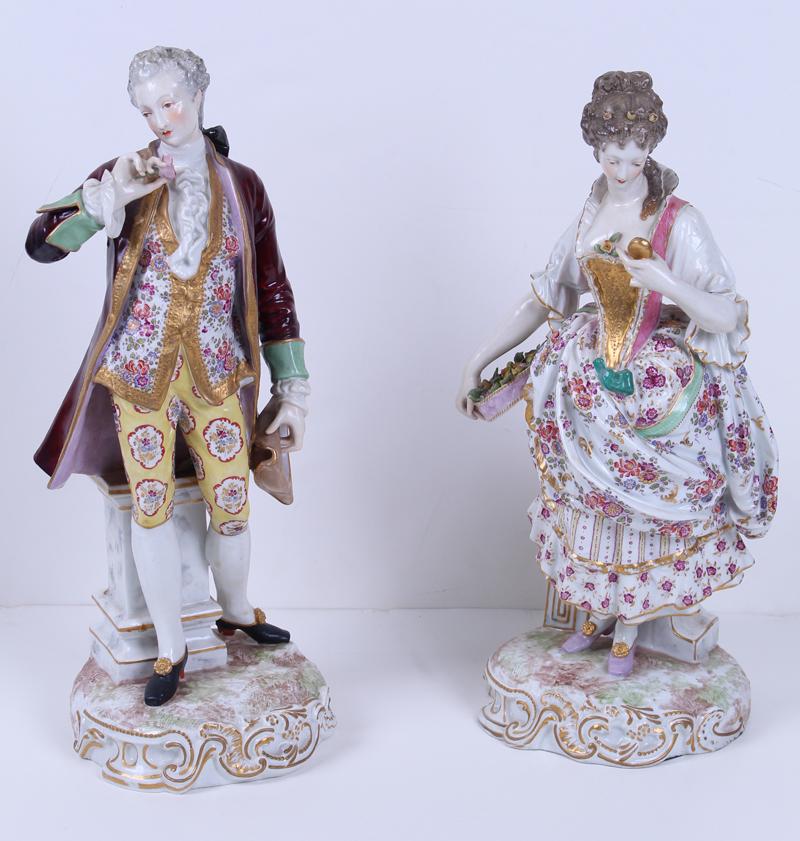 19 th  Century French or Continental Porcelains  (two) (1 of 12)