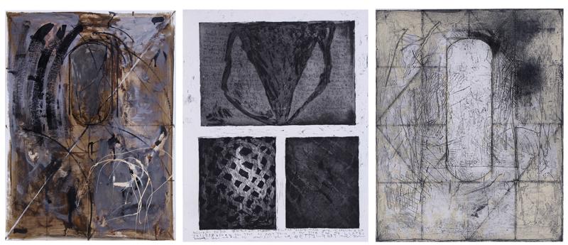 Jake Berthot  (1939-2014) American  (three) (1 of 11)