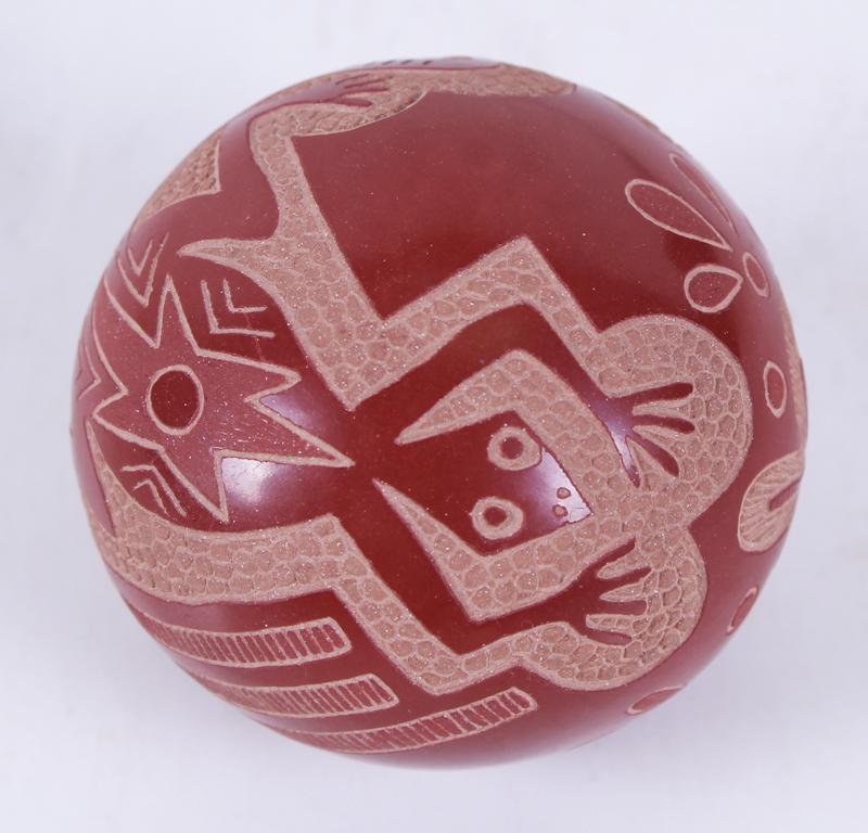 Rosemary Apple Blossom Lonewolf  (b. 1954) Santa Clara Pueblo (1 of 4)