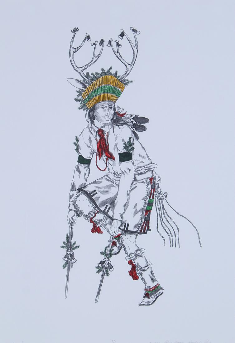 Paul Joseph Speckled Rock  (1952-2017) Santa Clara Pueblo (1 of 3)