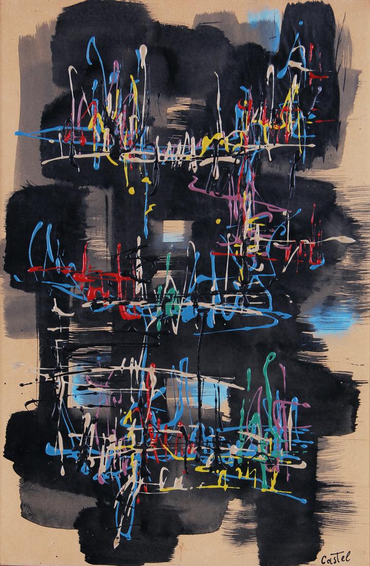 Moshe Castel  (1909-1991) Israeli (1 of 7)