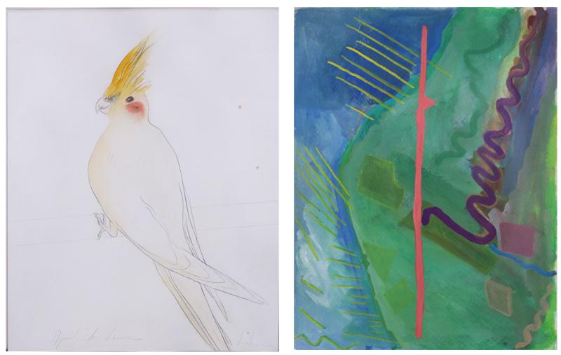 Sue Dirksen  (1941-2021) California &  Artist Unidentified  (two) (1 of 6)