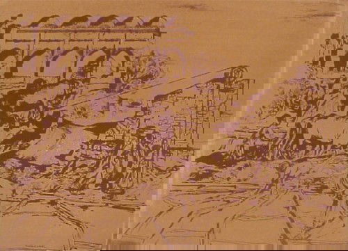 Millard Owen Sheets (1907-1989) American: PLOUGHING, lithograph, signed in pencil and in the design, image 16 ½ x 22 ¾", full margins, discoloration, creases and folds in margins.