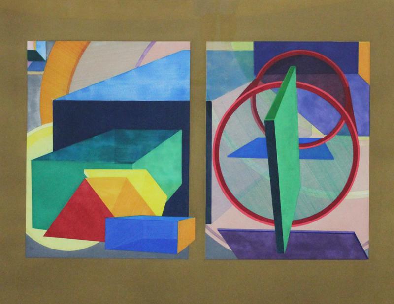 Al Held  (1928-2005) American (1 of 6)