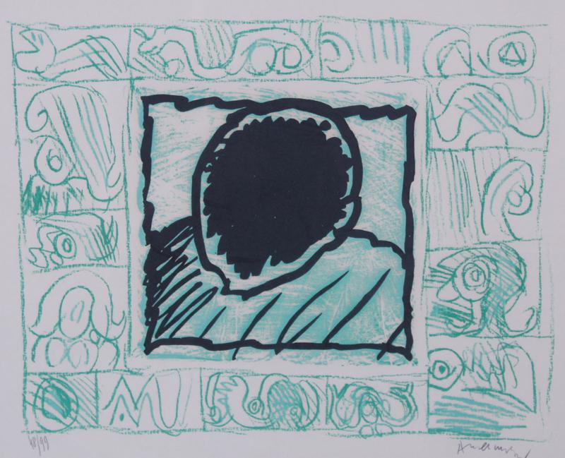 Pierre Alechinsky  (b. 1927) Belgium (1 of 4)