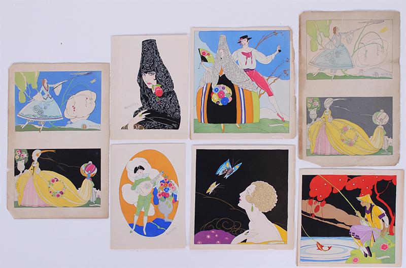 Umberto Brunelleschi  (1879-1949) Italian  (seven) (1 of 4)