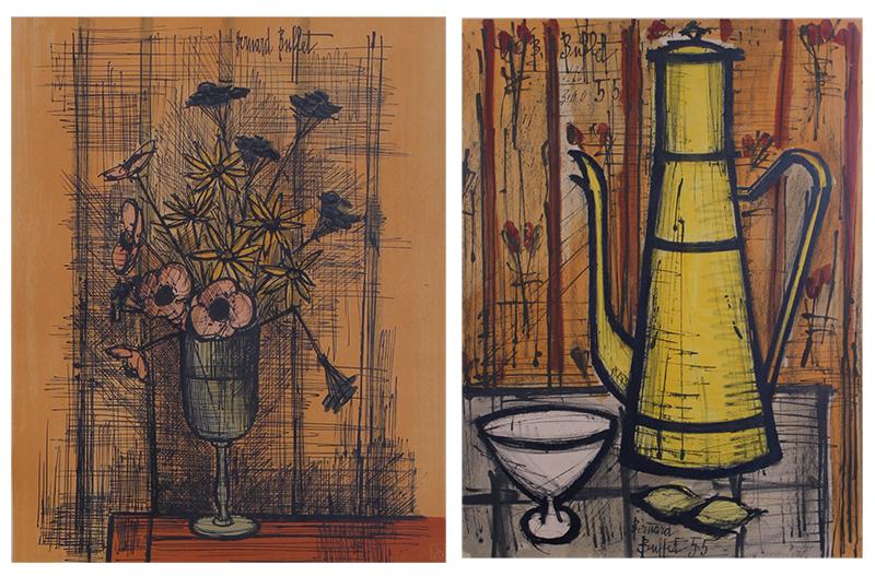 after  Bernard Buffet  (1928-1999) French   (two) (1 of 4)