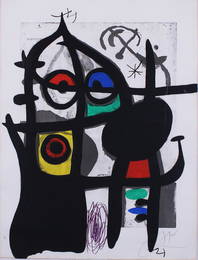 Joan Miro  (1893-1983) Spanish