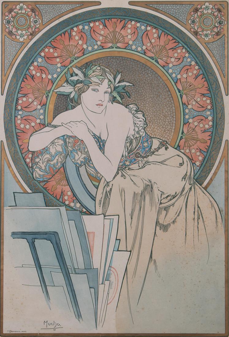 Alphonse Mucha  (1860-1939) Czech (1 of 3)