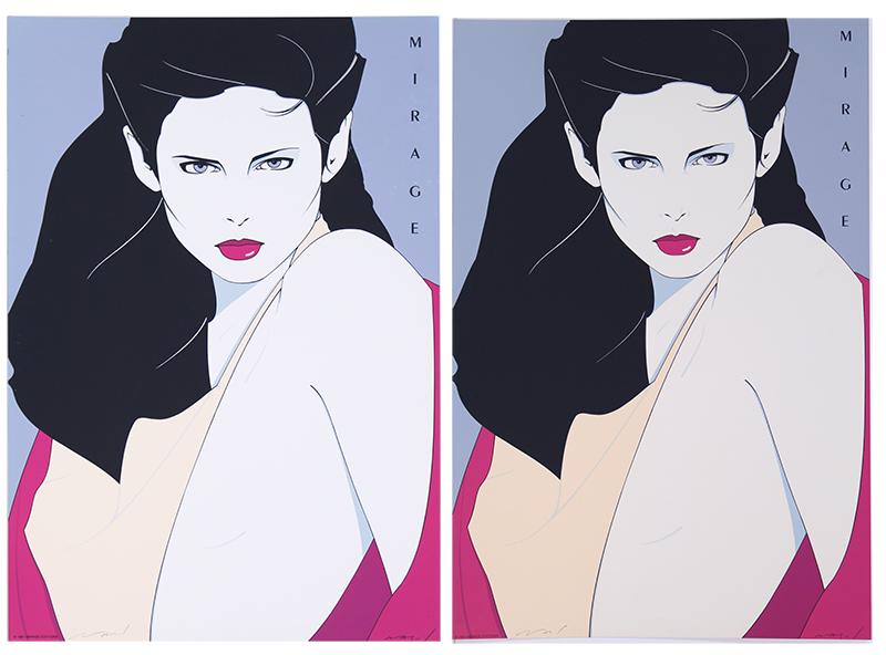 Patrick Nagel  (1945-1984) California  (two) (1 of 5)