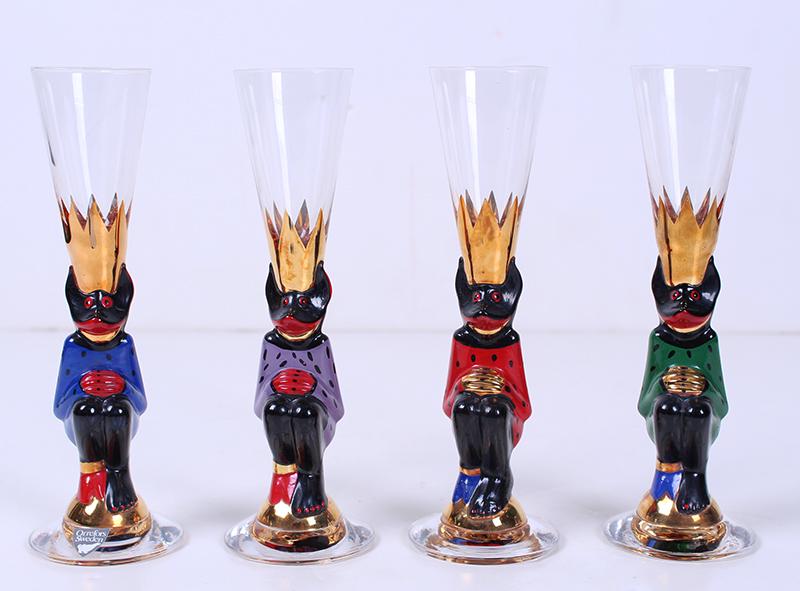 Gunnar Cyren  for  Orrefors Glass  (four) (1 of 4)