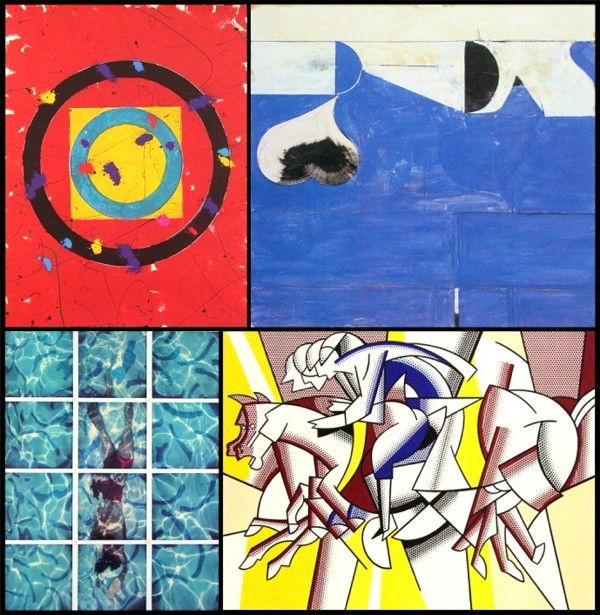 Portfolio: 1984 Olympic Portfolio (fifteen): OFFICIAL FINE ART OLYMPIC POSTERS, 1982, the complete portfolio of fifteen color posters, artists included Carlos Almarez, John Baldessari, Jennifer Bartlett, Lynda Benglis, Billy Al Bengston, Jonatha