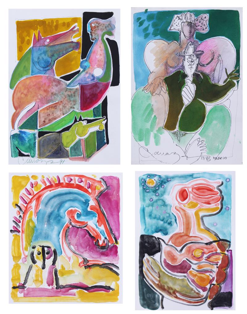 Alberto Cavazos  (b. 1939) Mexico  (four) (1 of 6)