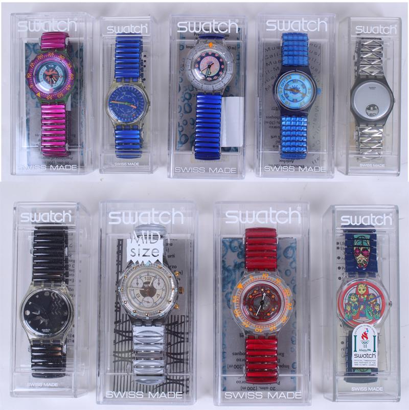Vintage Swatch Watches  (nine) (1 of 3)
