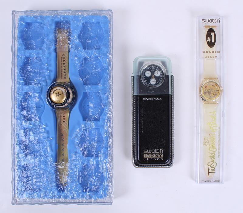 Vintage Swatch Watches  (three) (1 of 4)