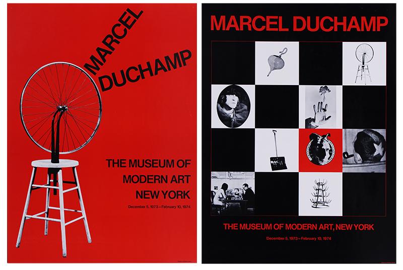 Marcel Duchamp  (1887-1968) French  (two) (1 of 3)