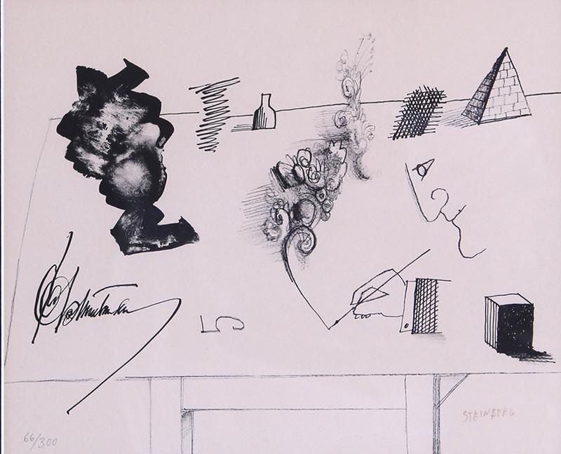 Saul Steinberg  (1914-1999) New York (1 of 3)