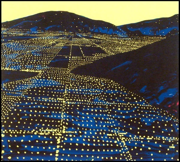 Peter Alexander (b. 1939) American: HALLELUJAH II, 1988, color lithograph, signed in pencil, from the numbered edition 5 hors commerce, aside from the numbered edition 50, sheet 22 x 30", smudges in margins, otherwise in good condition.