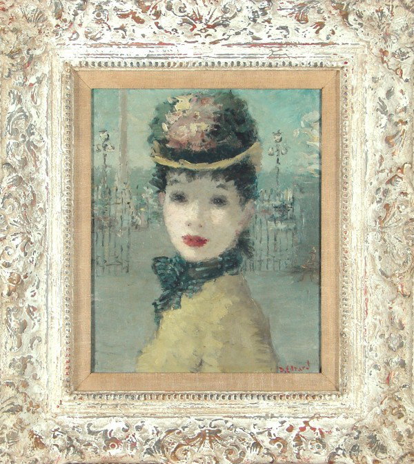 Dietz Edzard (1893-1963) German: LES TUILERIES, oil painting on canvas, signed lower right, 16 x 13", framed, surface soiling, otherwise in good condition. Provenance: James Vigeveno Gallery, Westwood Hills, Los Angeles