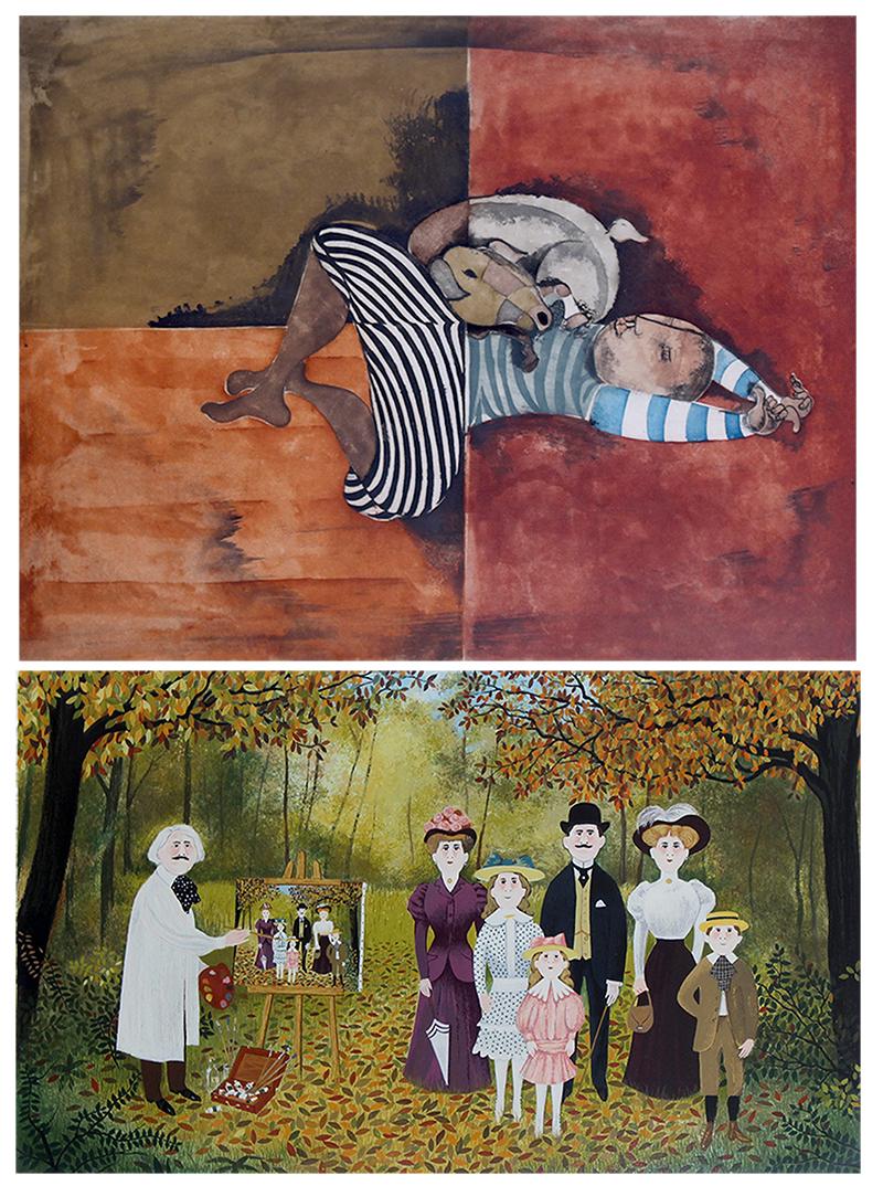 Graciela Rodo Boulanger  (1935-) Bolivian   &  Fernand Boilauges  (1891-1991) French  (two) (1 of 6)