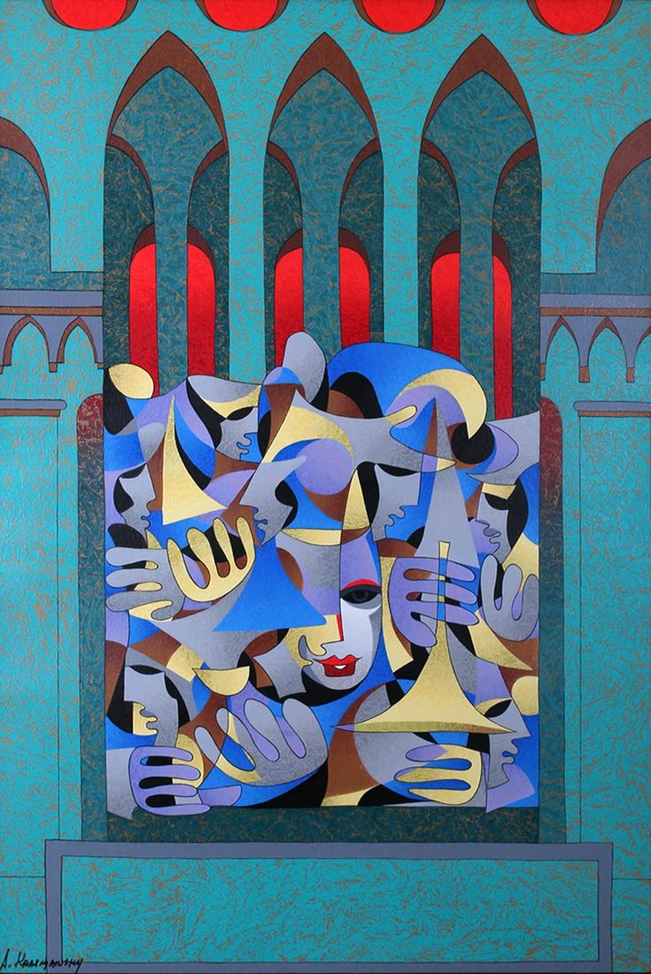 Anatole Krasnyansky  (b. 1930) Russian American (1 of 5)