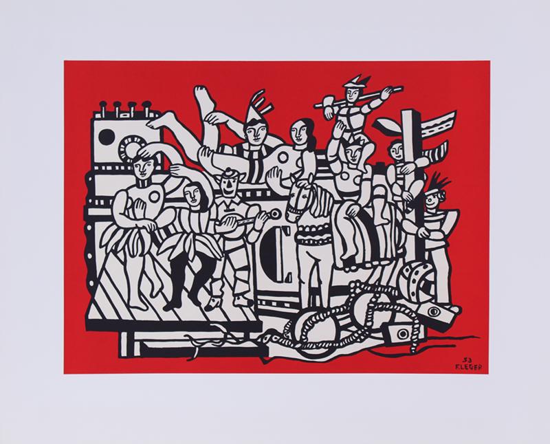 after  Fernand Leger  (1881-1955) French (1 of 3)