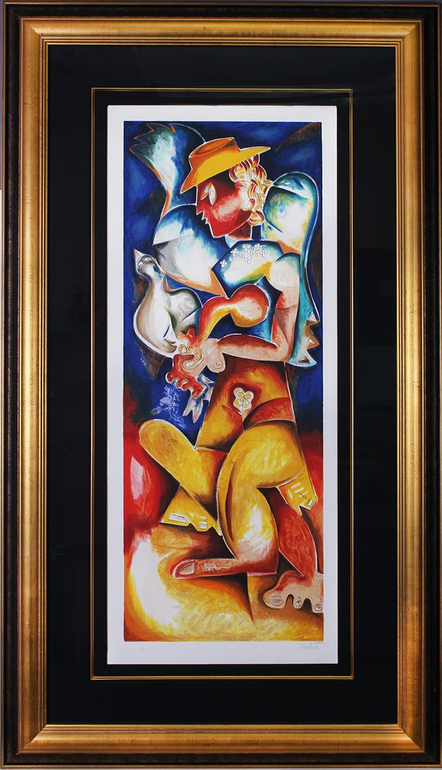 Alexandra Nechita  (b. 1985) Romanian American (1 of 4)