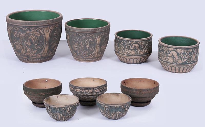 Red Wing Brushware Pottery  (nine) (1 of 7)