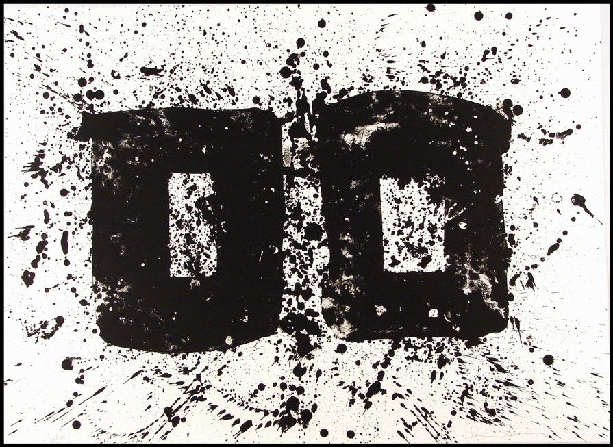 Sam Francis (1923-1994) American: UNTITLED (L.183; SF.203), 1975, lithograph, signed in pencil, from the numbered edition 28, sheet 22 ¼ x 30", printed by George Page, published by The Litho Shop, inconspicuous crease lower right cor