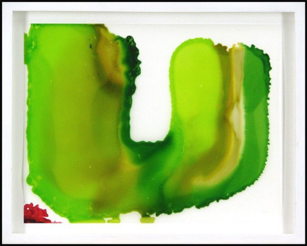 Jorge Pardo (b. 1963) Cuban: UNTITLED, 1999, pantone ink drawing on vellum, 8 ½ x 11", framed. Provenance: Friedrich Petzel Gallery, NYC