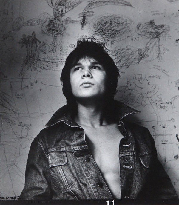 Jan Saudek (b. 1935) Czechoslovakia: TEN YEARS OF DAVID #59, 1987, black & white photograph, signed and dated and inscribed, 11 ¾ x 10 ½", with paper trim boarder, some handling creases lower right corner, otherwise in good condition.